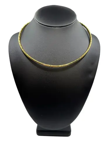 [N-PK-76-1] Yellow Gold Choker