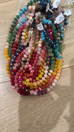 [N-PK-96] Multicolor Beaded Necklace