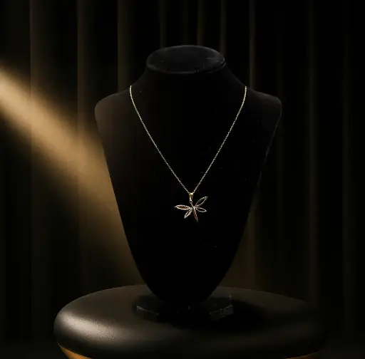 Hope Flies Petite Dragonfly Necklace