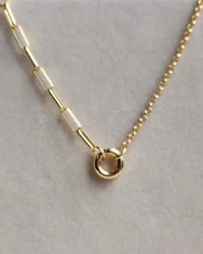 Modern Mix Necklace YG