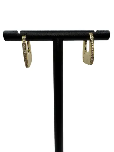 Metro Hoops in Yellow Gold