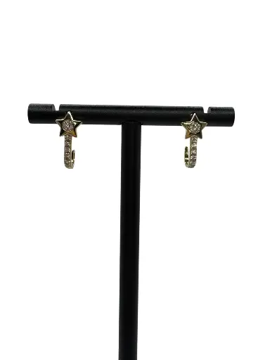 Starfall Stud Earrings Gold