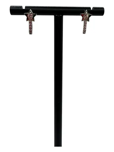 Starfall Stud Earrings Silver