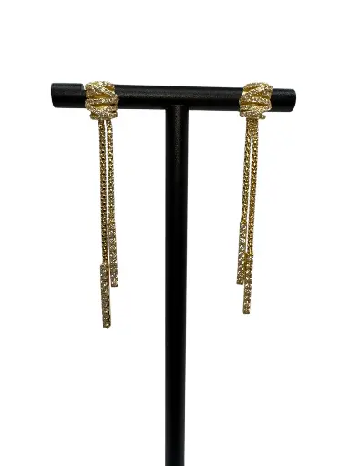 Golden Drop Earrings