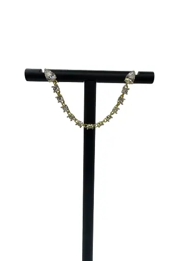 Double Dazzle Stud Earring