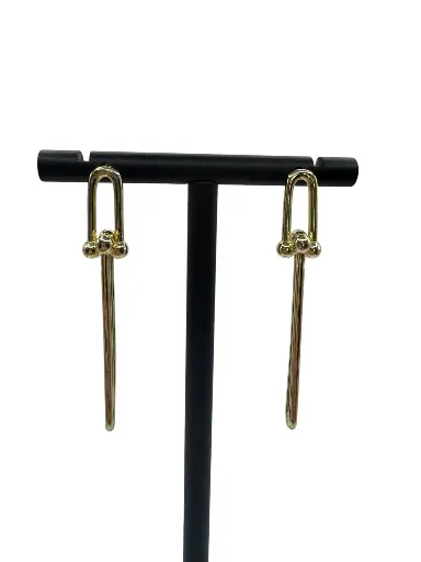 Orbit Clip Earrings Yellow Gold