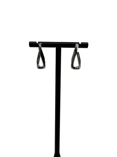 [E-PK-6] Sterling Silver Twist Earrings