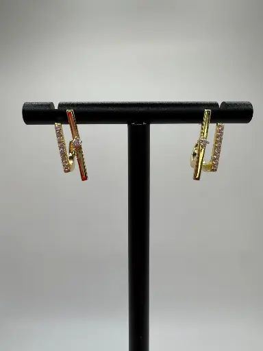 Jet Set Spark Earring Yellow Gold