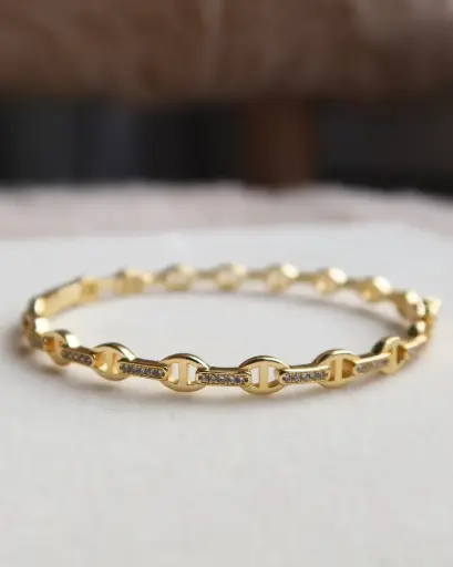 Chain Reaction Bangle