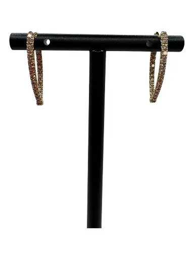 The Drish Hoop Natural Diamonds