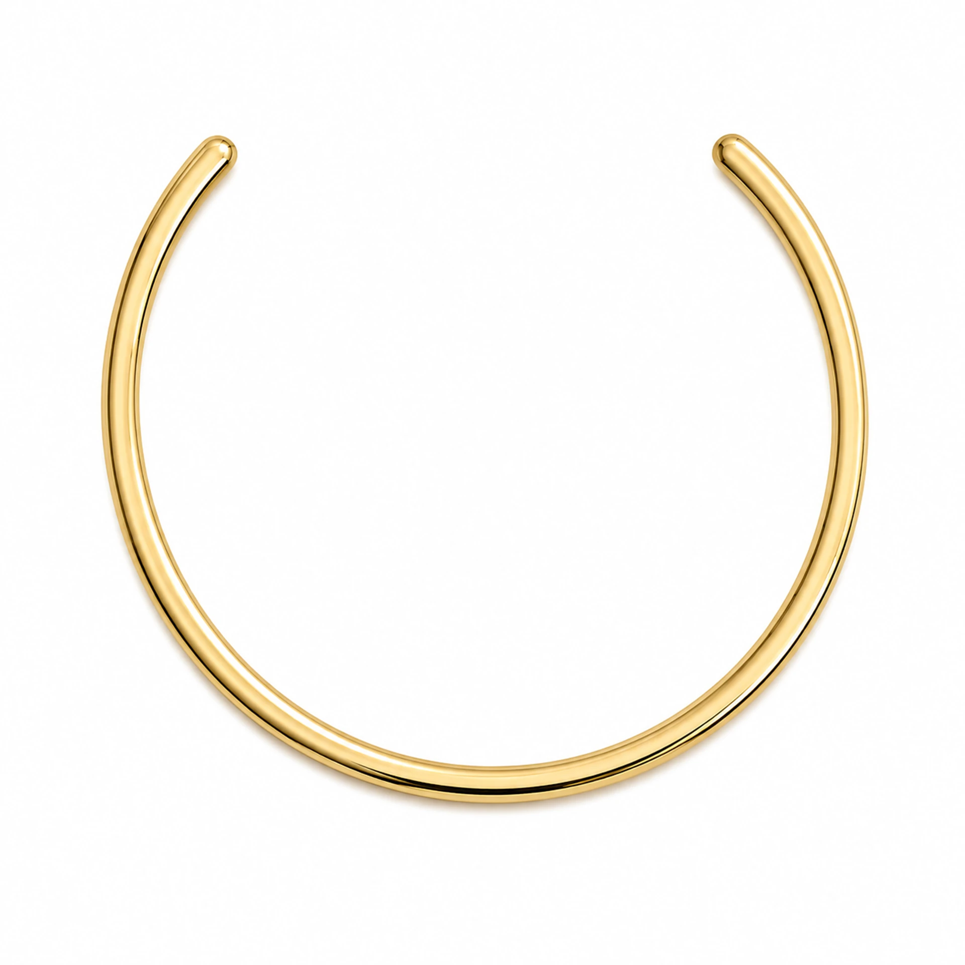 [N-PK-20] Gilded Aura Choker Yellow Gold