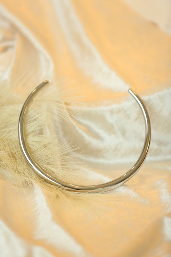 [N-PK-21] Gilded Aura Choker Sterling Silver