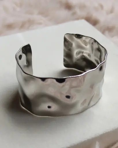 [B-PK-22] Reflections Cuff Sterling Silver