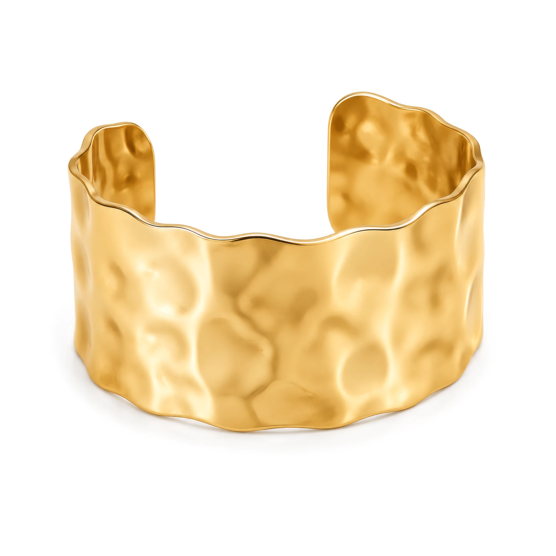 [B-PK-23] Reflections Cuff Yellow Gold