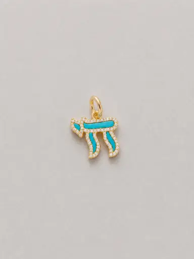 Turquoise Chai Charm