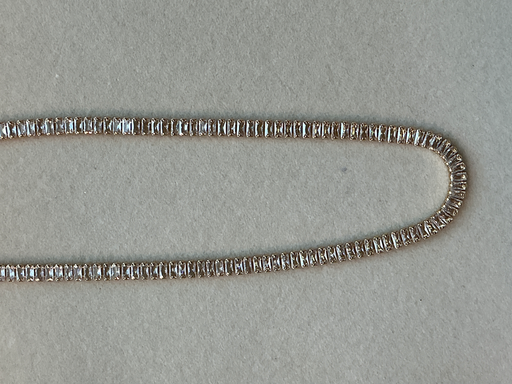 Baguette Tennis Necklace