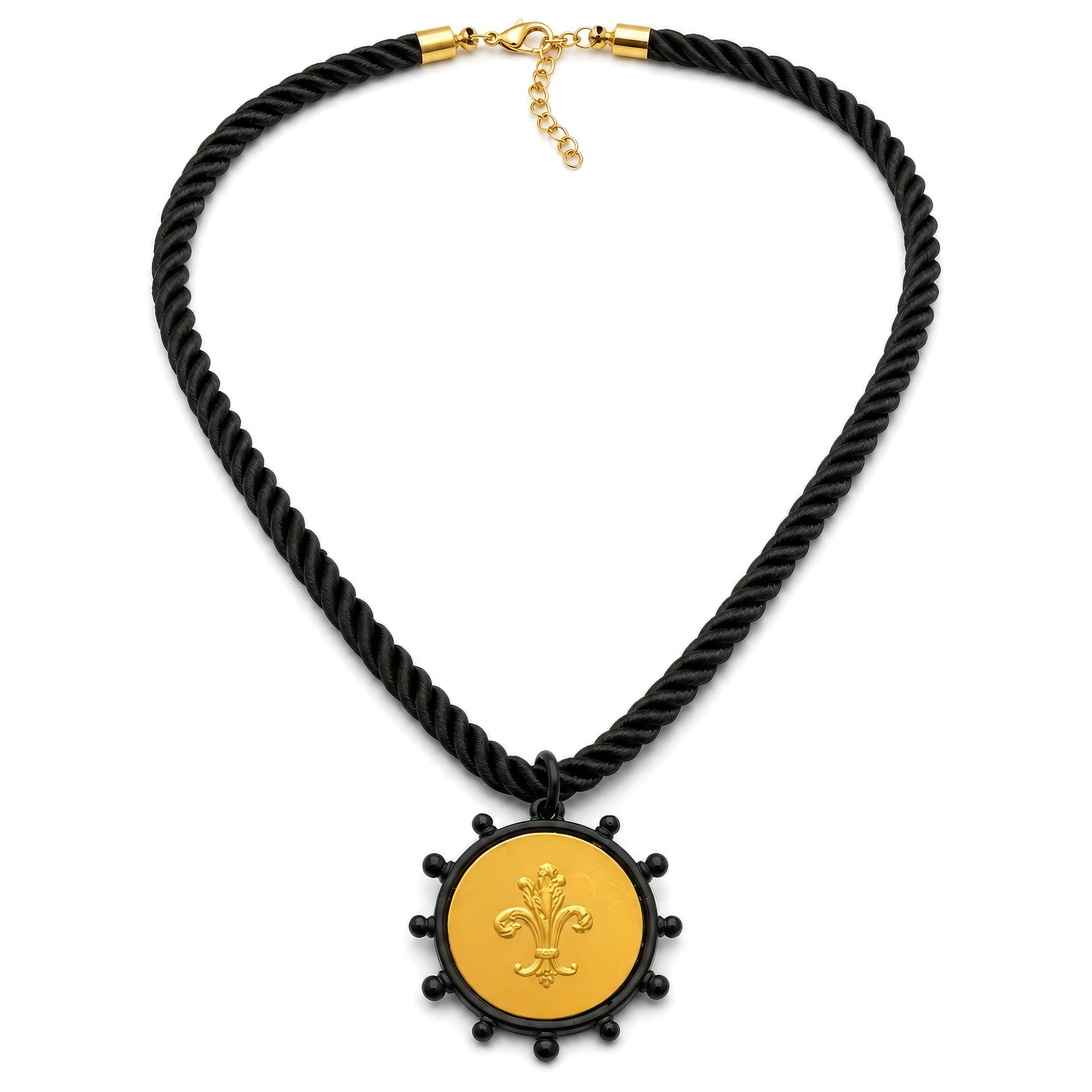 [N-PK-37] Regal Radiance Rope Necklace