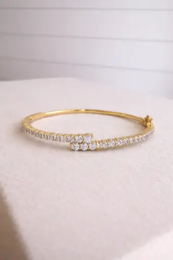 2 Way Crystal Bangle 