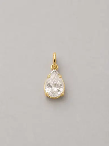 Fancy Pear Charm