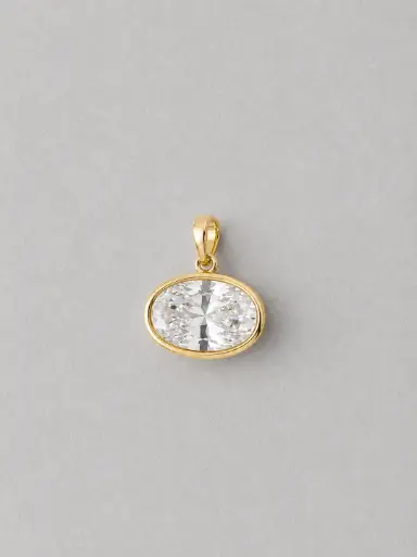 Oval E/W Charm