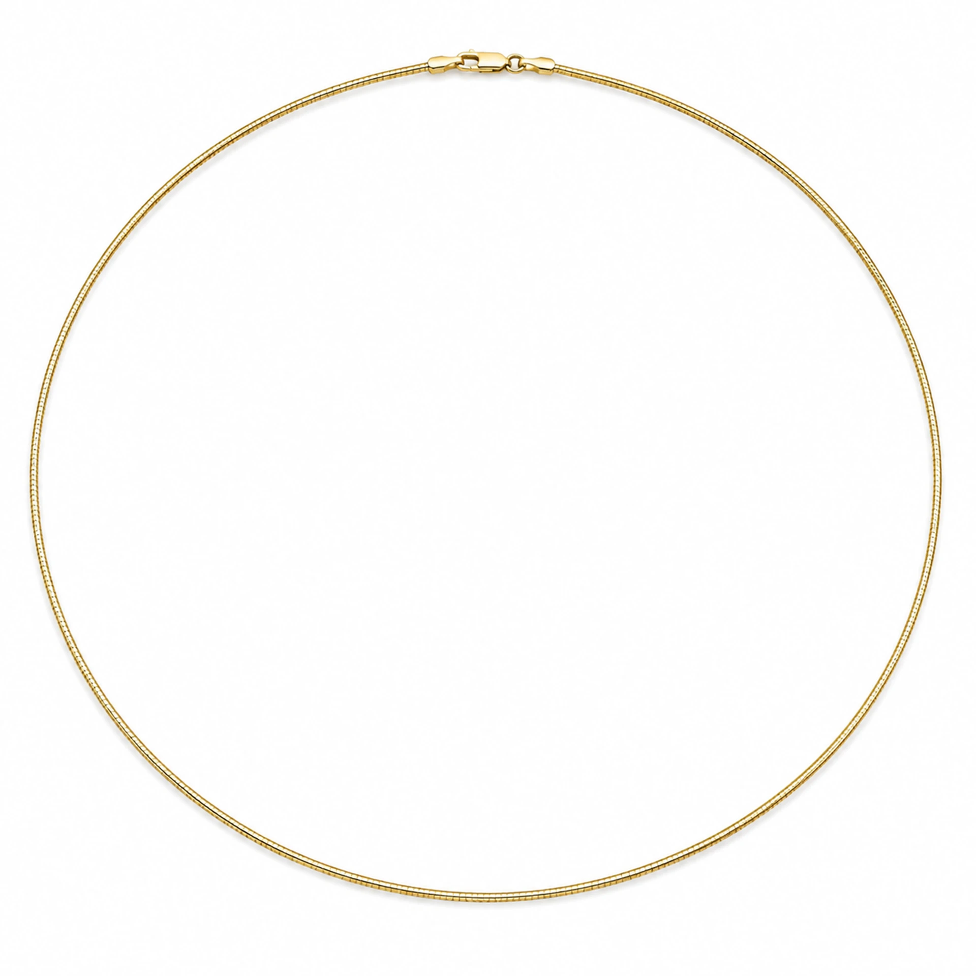 [N-PK-43] Everyday Omega Chain Yellow Gold