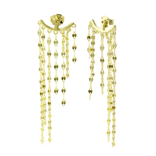 Fringe Chain Earring Backs