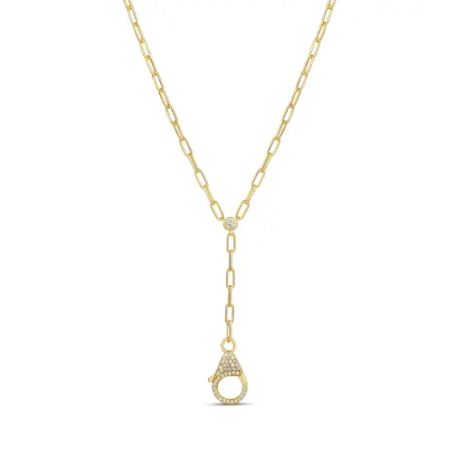Downtown Drop Lariat Necklace