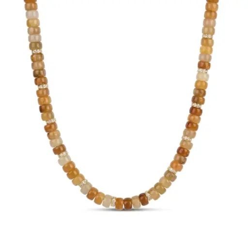 Honey on the Rocks Necklace