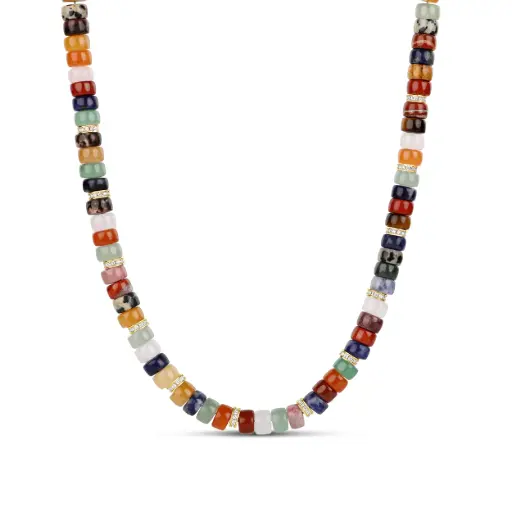 Mosaic on the Rocks Necklace