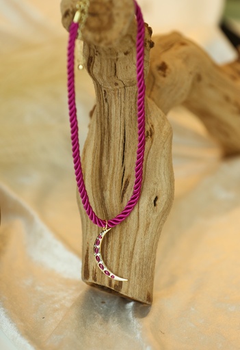 [N-PK-46] Moonlight Magic Rope Necklace