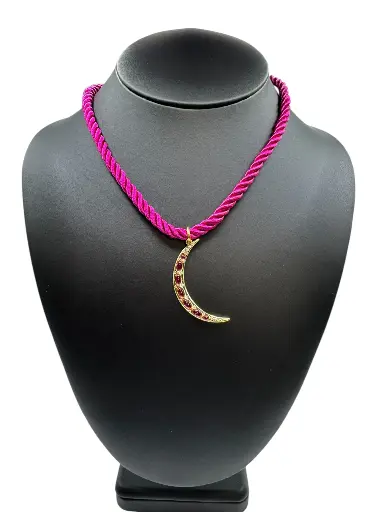 [N-PK-46] Moonlight Magic Rope Necklace