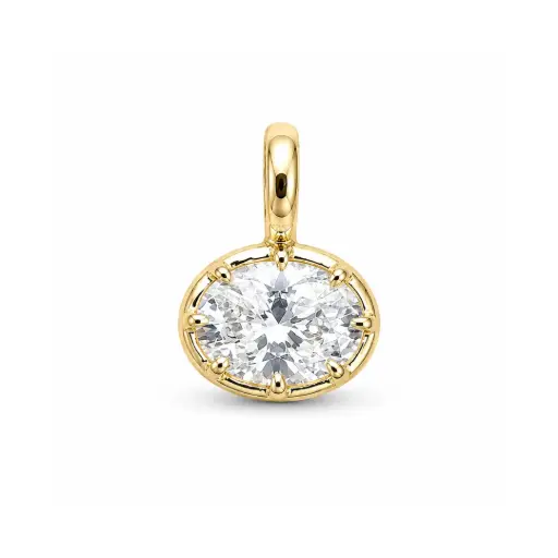 The Oval Icon Charm 