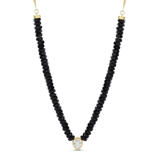 Glow in every tone Necklace (black)