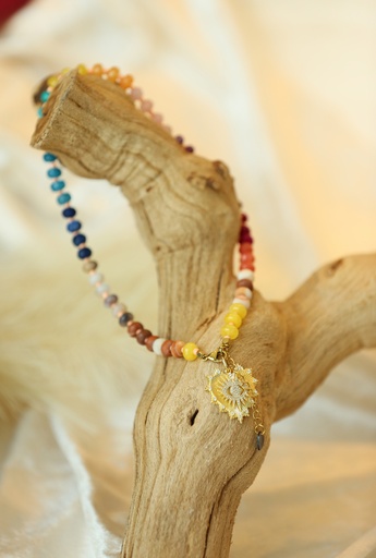 [N-PK-52] Sunbeam Spectrum Necklace