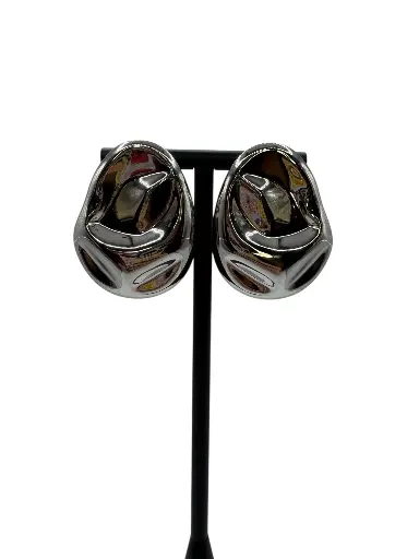 [E-PK-60] Melted Glow Earrings Sterling Silver